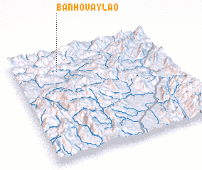 3d view of Ban Houaylao