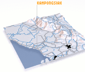 3d view of Kampong Siak