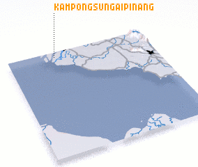 3d view of Kampong Sungai Pinang