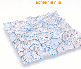3d view of Ban Phouleun