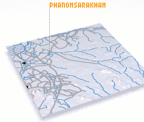 3d view of Phanom Sarakham