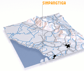 3d view of Simpang Tiga