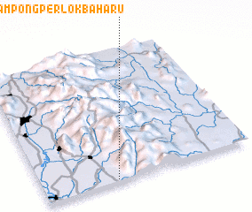 3d view of Kampong Perlok Baharu