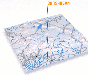 3d view of Ban Sam Som