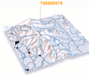 3d view of Tanah Rata