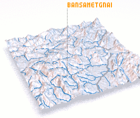 3d view of Ban Samèt-Gnai
