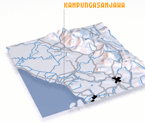 3d view of Kampung Asam Jawa