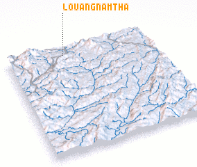 3d view of Louang Namtha