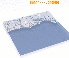 3d view of Ban Pak Khlong Phe