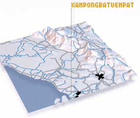 3d view of Kampong Batu Empat