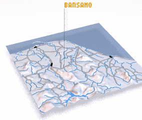 3d view of Ban Sa Mo