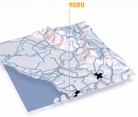 3d view of Meru