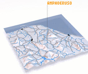 3d view of Amphoe Ruso