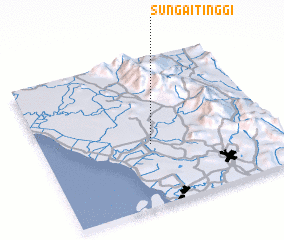 3d view of Sungai Tinggi