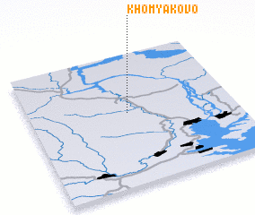 3d view of Khomyakovo