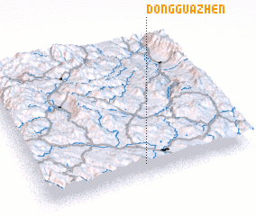 3d view of Dongguazhen