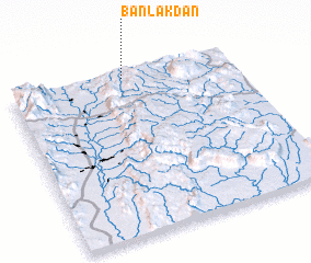 3d view of Ban Lak Dan