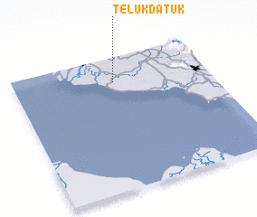 3d view of Teluk Datuk