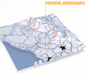 3d view of Pengkalan Kundang