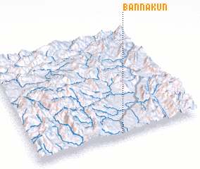 3d view of Ban Na Kun