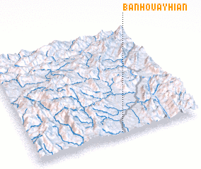 3d view of Ban Houayhian