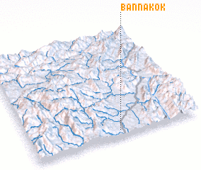 3d view of Ban Nakok