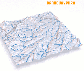 3d view of Ban Houayphra