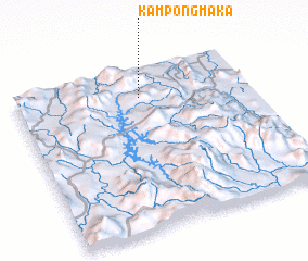 3d view of Kampong Maka