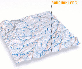 3d view of Ban Chomlèng