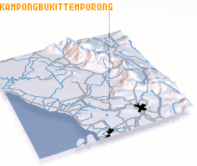 3d view of Kampong Bukit Tempurong