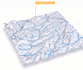 3d view of Ban Nampik