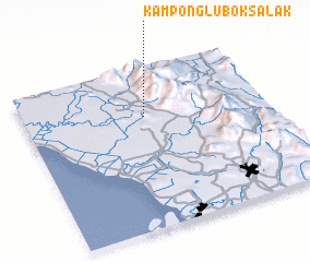 3d view of Kampong Lubok Salak