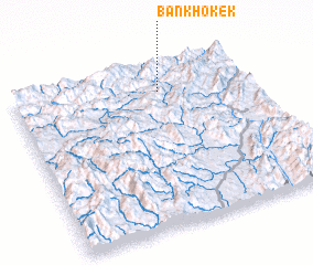 3d view of Ban Khôk-Ek