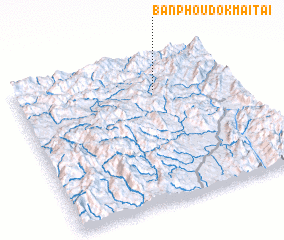 3d view of Ban Phoudokmai-Tai