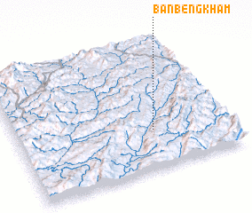 3d view of Ban Bèngkham