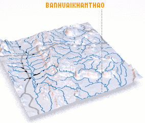 3d view of Ban Huai Kham Thao