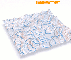 3d view of Ban Houayteuy