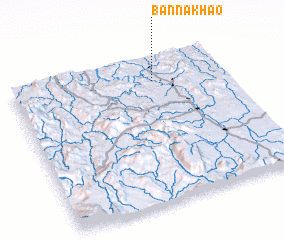 3d view of Ban Na Khao