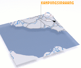 3d view of Kampung Sirawang