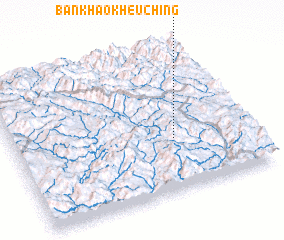 3d view of Ban Khaokheuching