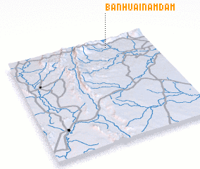 3d view of Ban Huai Nam Dam