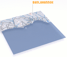 3d view of Ban Lahan Nok