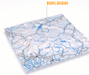 3d view of Ban Lak Dai