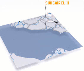 3d view of Sungai Pelik