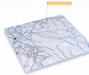 3d view of Ban Khok Hom