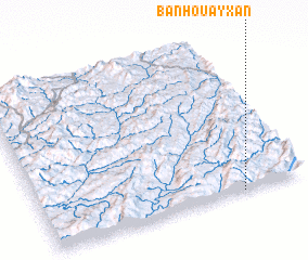 3d view of Ban Houayxan