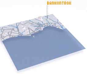 3d view of Ban Kon Trok