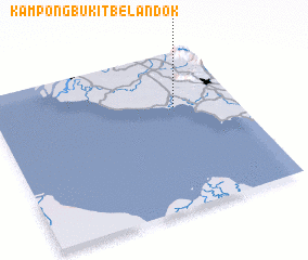 3d view of Kampong Bukit Belandok