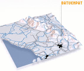 3d view of Batu Empat