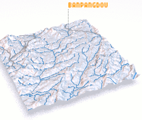 3d view of Ban Pangdou